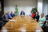 Vander Costa e Geraldo Alckmin discutem temas estratégicos para o setor transportador