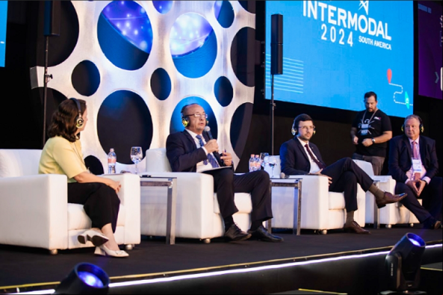 Em  na Intermodal 2024, presidente do Sistema Transporte fala das perspectivas e desafios do transporte brasileiro