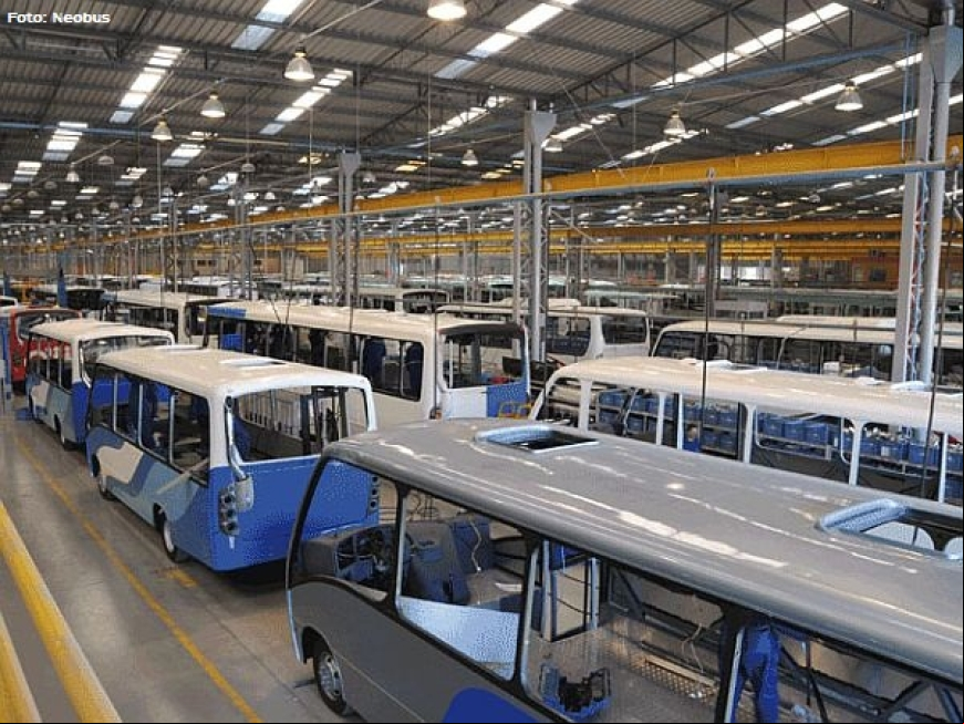Produção de carroceria de ônibus cresce 9,1% este ano