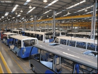 Produção de carroceria de ônibus cresce 9,1% este ano