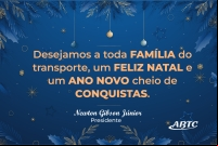 A ABTC deseja boas festas a todos os transportadores do Brasil